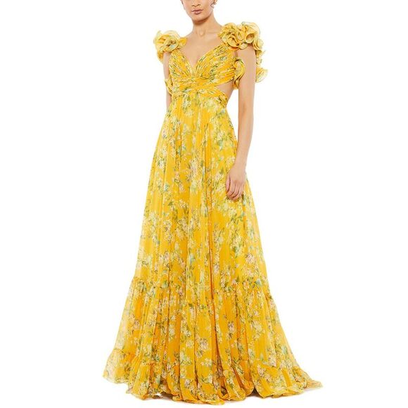 Mac Duggal WomensTiered Gown